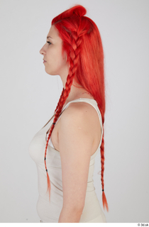 Groom references Lady Winters  002 braided hair head red…